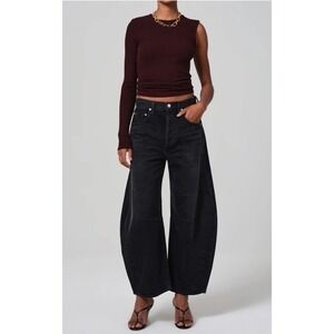 Brand New - Citizens of Humanity Horseshoe Jeans Size 28 DARK WASHED BLACK #3